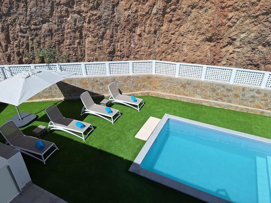 Malibu Mogan Secret Pool Villa - Piscina Privada Y Climatizada - Exclusive Heated Pool La Playa de Tauro Kültér fotó