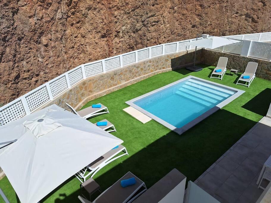 Malibu Mogan Secret Pool Villa - Piscina Privada Y Climatizada - Exclusive Heated Pool La Playa de Tauro Kültér fotó