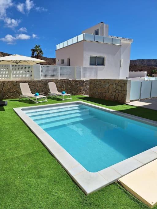 Malibu Mogan Secret Pool Villa - Piscina Privada Y Climatizada - Exclusive Heated Pool La Playa de Tauro Kültér fotó