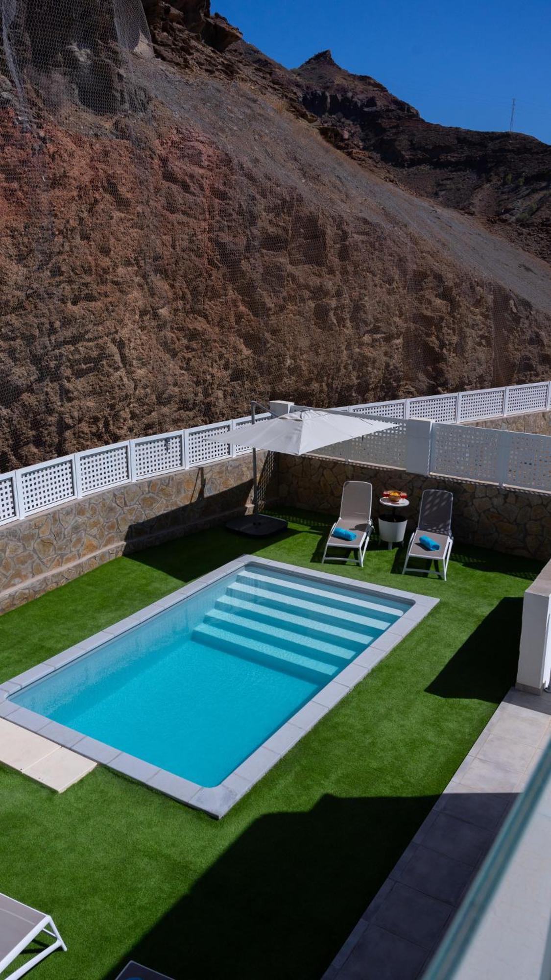 Malibu Mogan Secret Pool Villa - Piscina Privada Y Climatizada - Exclusive Heated Pool La Playa de Tauro Kültér fotó